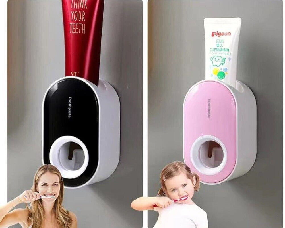 Wall-Mounted Automatic Toothpaste Dispenser – Hands-Free Squeezer Holder