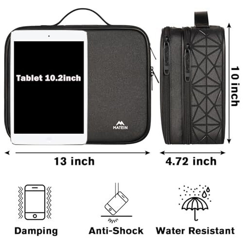 MATEIN Cord Organizer Bag, Large Electronics Organizer Travel Case Cable