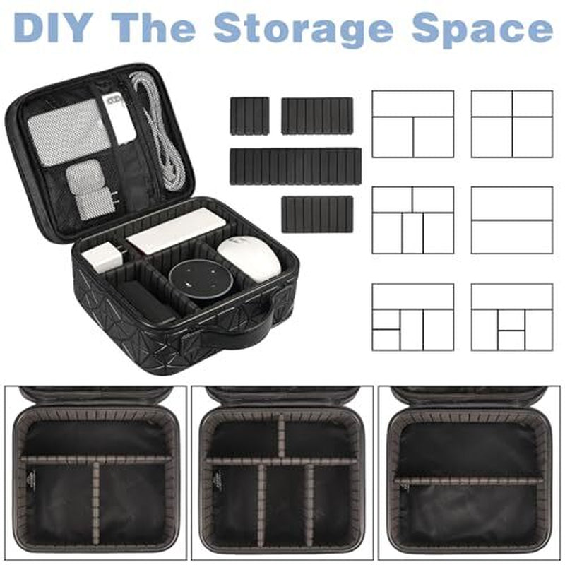 MATEIN Cord Organizer Bag, Large Electronics Organizer Travel Case Cable